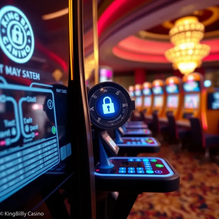 Payment gateway with encrypted connection illustrating secure financial transactions at King Billy Casino