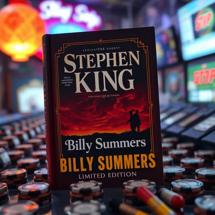 Stephen King's Billy Summers Limited Edition Cover Art Limited edition hardcover of Stephen King’s Billy Summers featuring unique cover art and embossed details