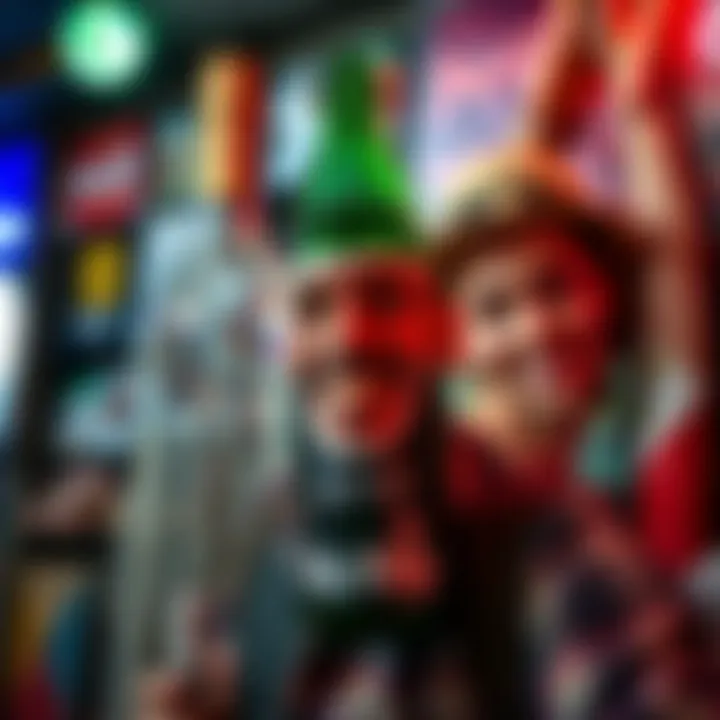 Cultural Inspirations Behind the King Billy Coke Bottle Comedian's Style A colorful collage capturing elements of Australian culture intertwined with comedic props and laughter