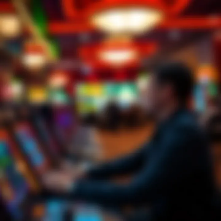 Australian player enjoying online casino games with no deposit bonus