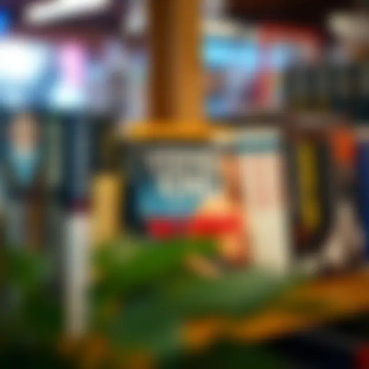 A bookshelf featuring a collection of Stephen King novels with Billy Summers prominently displayed