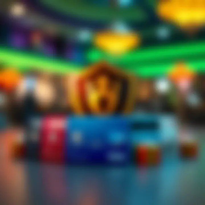 Secure Payment Methods at Casino King Billy Secure digital payment methods icons including credit cards and e-wallets with a shield symbolizing safety