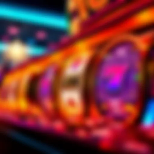 Illustration of casino reels highlighting no deposit free spins offer