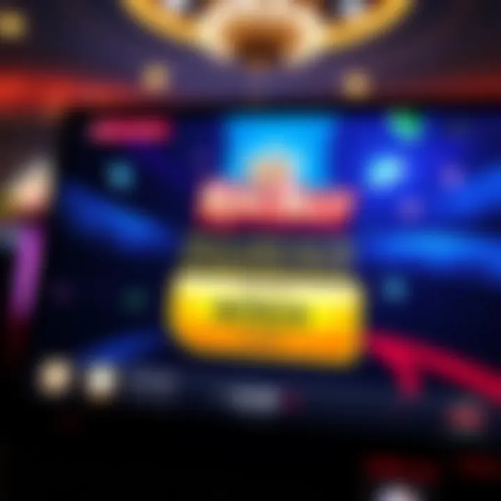How to Claim the No Deposit Bonus at King Billy Casino Graphic of a digital screen displaying casino interface with bonus claim button highlighted
