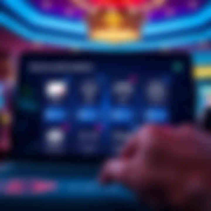 Secure online payment methods available at King Billy Casino shown with digital icons representing various options