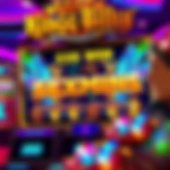 Bonus round screen showcasing free spins and rewards with dynamic graphics