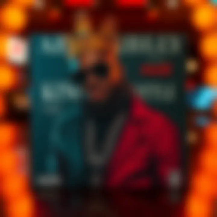 Album cover art of AB Original featuring King Billy Cokebottle character illustration