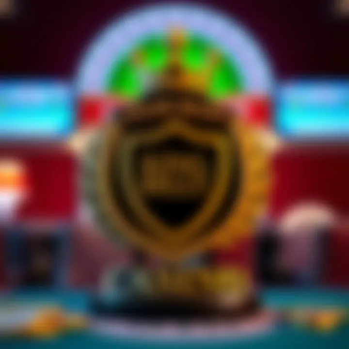 King Billy Casino logo with a secure shield symbol representing trust and licensing
