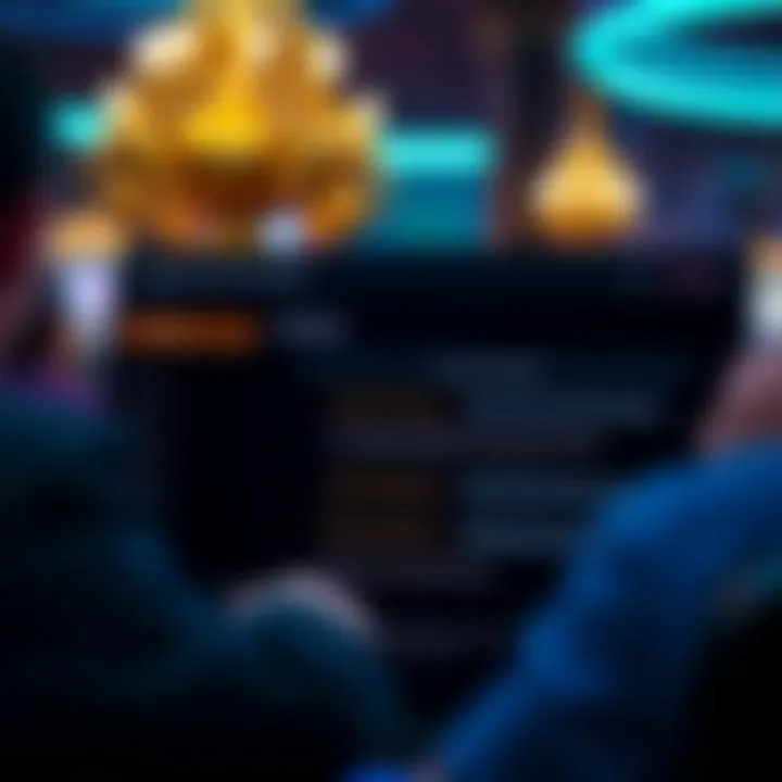 User managing account settings for security and preferences on King Billy