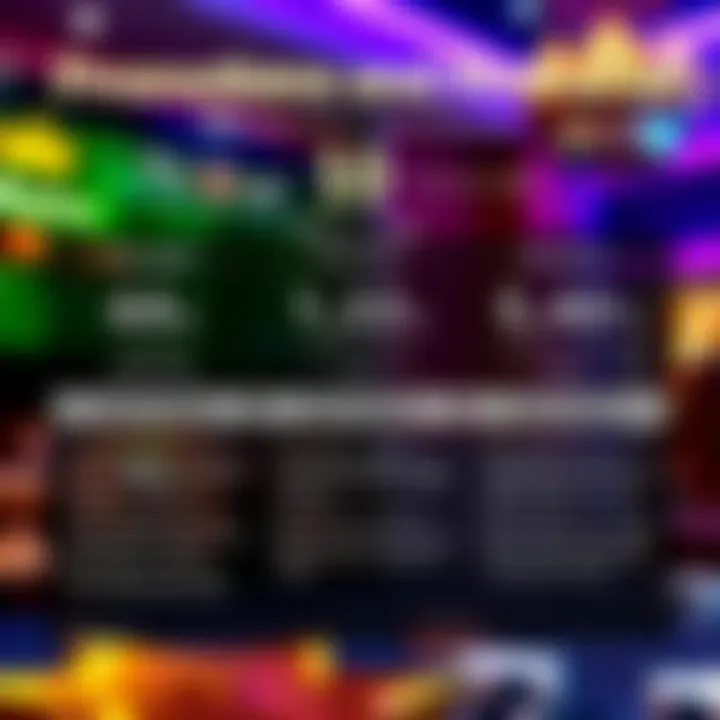 Exploring Promotions and Rewards at King Billy Casino Graphic showing various types of online casino promotions and their benefits
