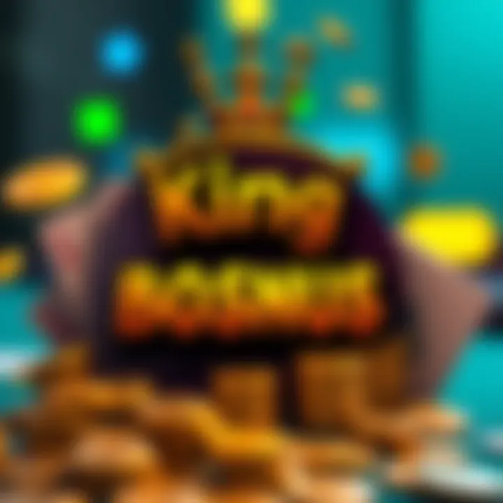 Colorful casino bonuses symbols with coins and playing cards