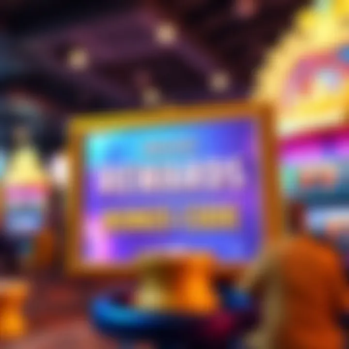 Animated graphic showing a casino bonus code unlocking rewards