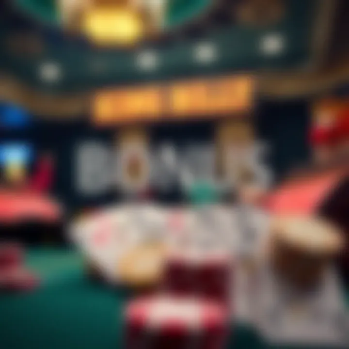 Conceptual representation of different types of casino bonus codes available for players