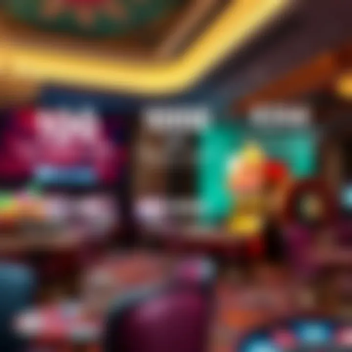 Visual representation of online casino bonuses highlighting free spins and promotional offers