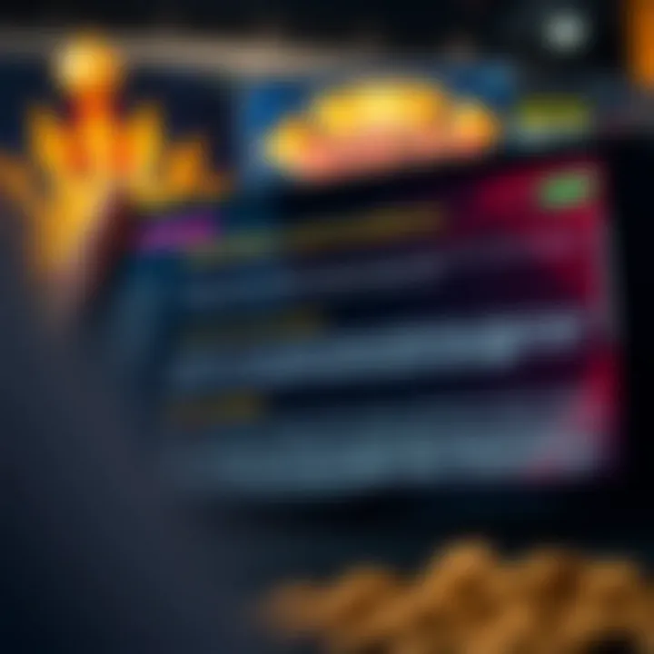 Detailed casino bonus terms and conditions displayed on digital device