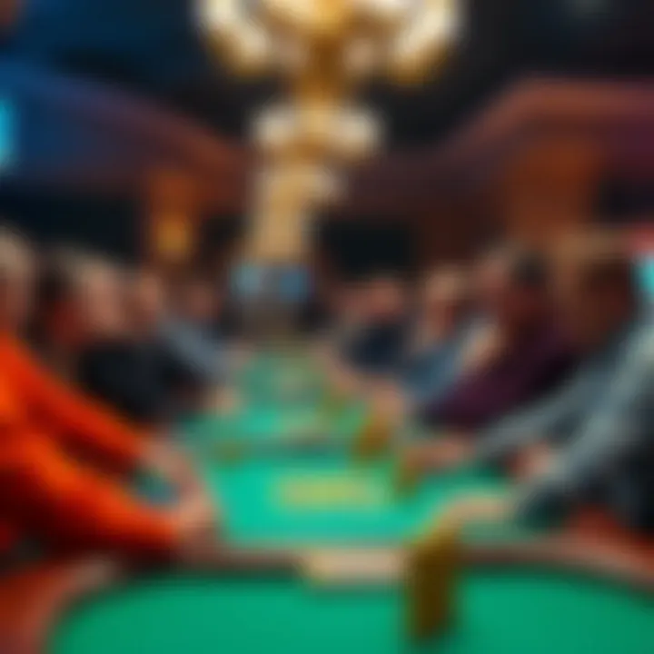 Active online forum with players exchanging tips and strategies for casino games