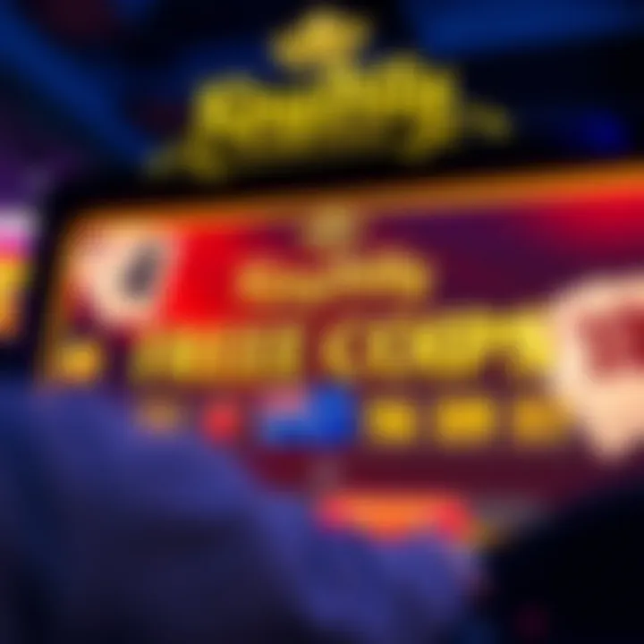 Illustration of King Billy Casino interface highlighting free chip codes section