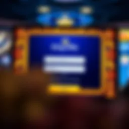 Screenshot of King Billy Casino login screen showing username and password fields