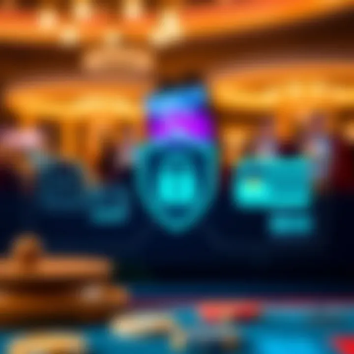 Illustration of digital payment methods representing various secure transaction options