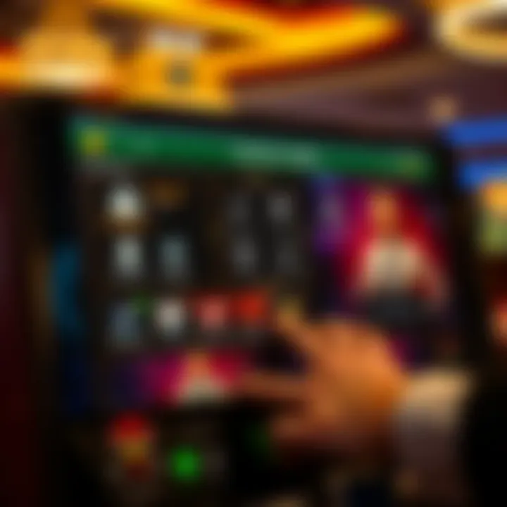 User interface displaying secure payment methods and customer support features at King Billy Casino
