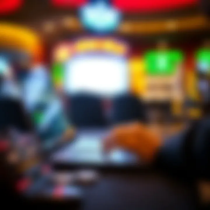 User filling out registration form on King Billy Casino website using laptop