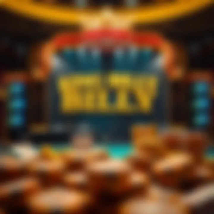Illustration of casino bonuses and secure gaming environment