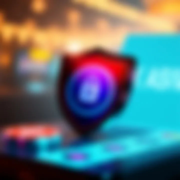 Secure digital payment icons representing fast and safe transaction methods at an online casino