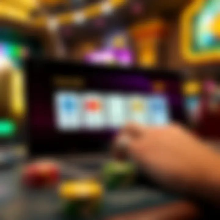 Secure online transaction with payment options icons suitable for Australian players