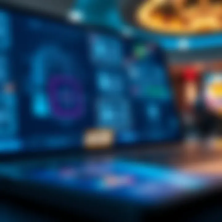 Illustration of secure online payment methods with digital locks and credit cards