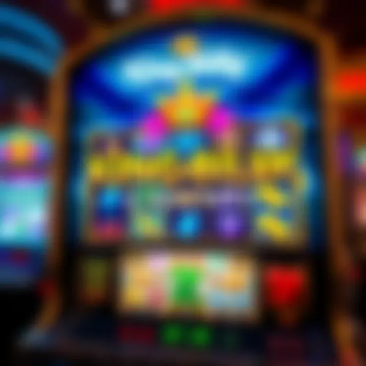 King Billy Casino welcome screen showing vibrant slot machine interface