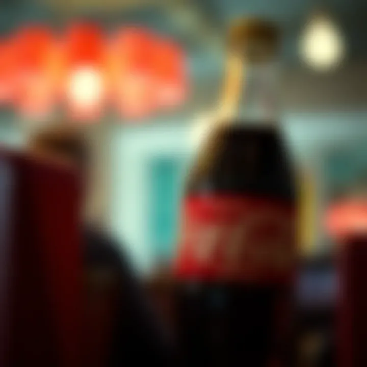 Vintage Coca-Cola bottle featured in the King Billy case with detailed focus on the label and design