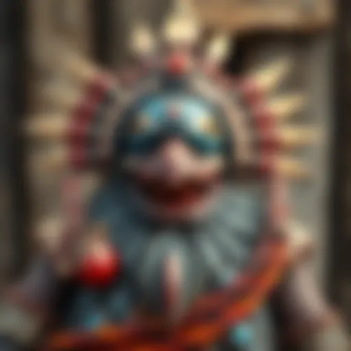 Traditional Indigenous art symbolizing King Billy's cultural heritage and historical significance in Australia