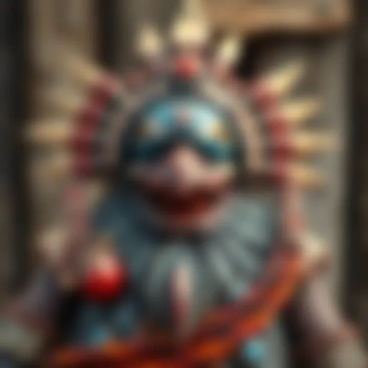 Traditional Indigenous art symbolizing King Billy's cultural heritage and historical significance in Australia