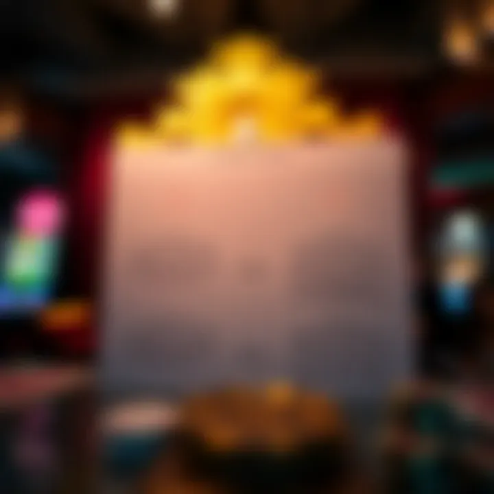 Diagram explaining eligibility criteria and terms for online gambling free chip promotions