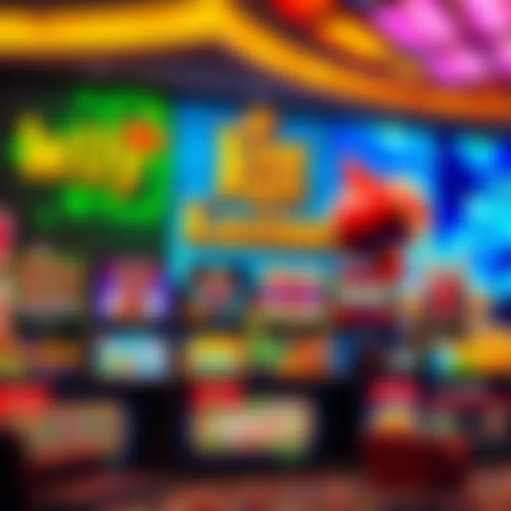 King Billy Kazino Game Variety and Bonus Promotions Visual display of King Billy Kazino slot and table games with bonus offers highlighted