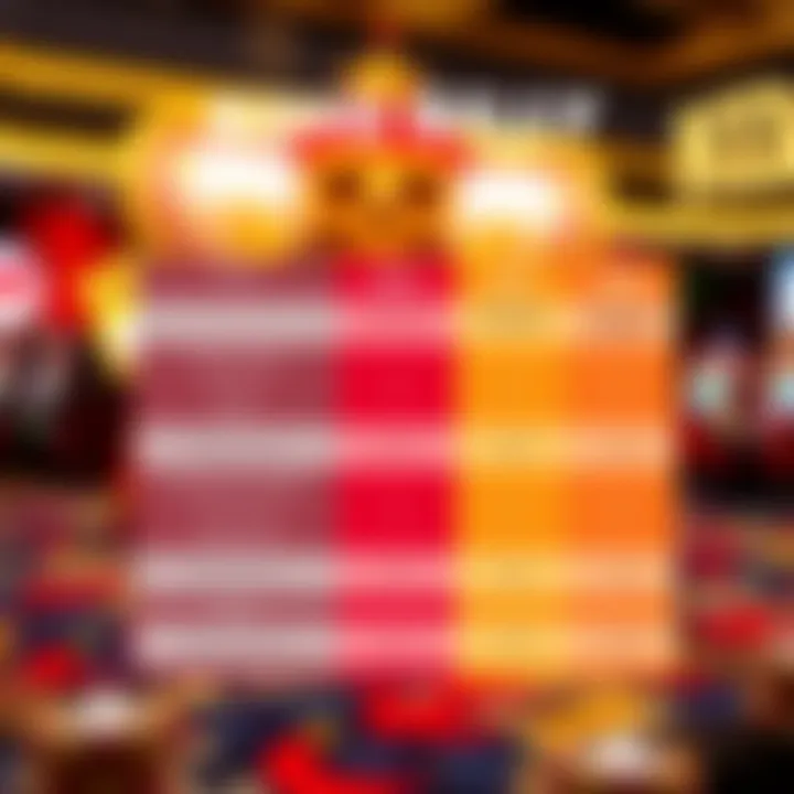 Comparison chart highlighting King Billy no deposit bonus features versus other Australian online casinos