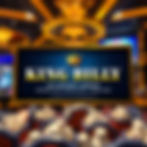 Online casino interface showcasing King Billy logo and bonus offer details