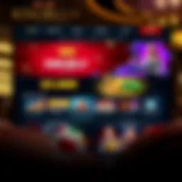 King Billy Casino online platform showing bonus offers and game selections