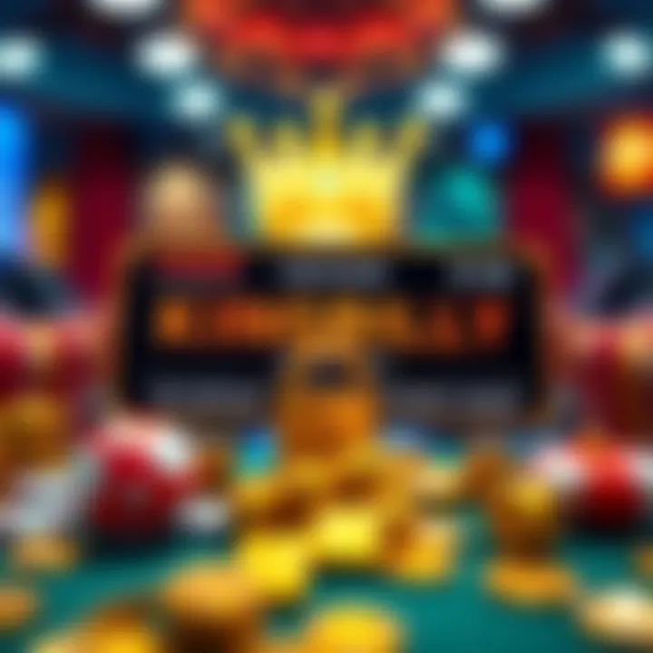 Illustration of a digital coupon code unlocking special bonuses on a casino platform