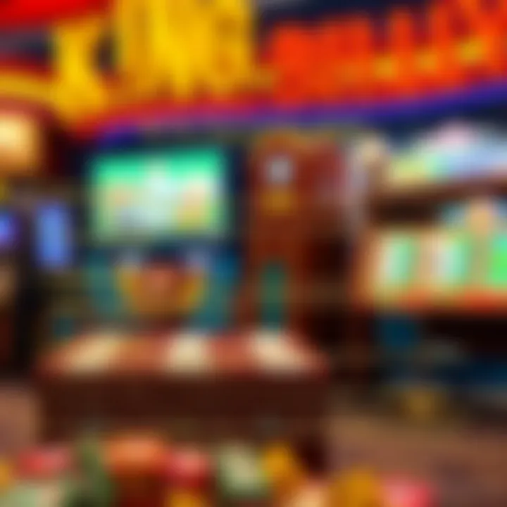 Visual guide showing terms and conditions related to no deposit offers on an online casino site