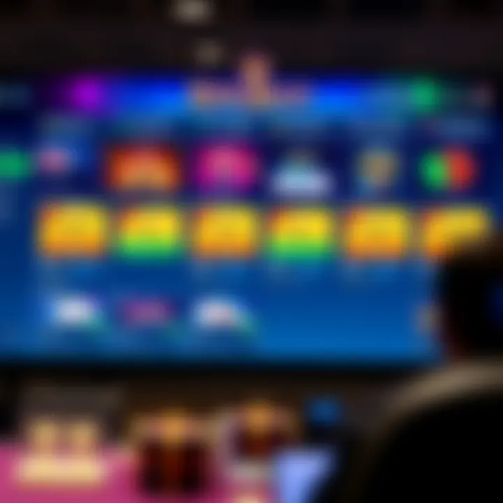 User dashboard displaying bonus offers, account balance, and secure login features