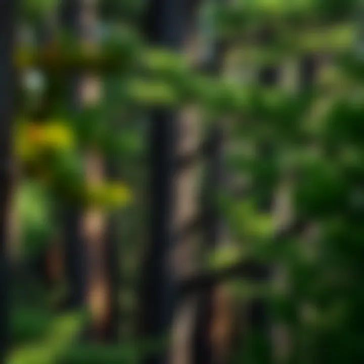 Majestic King Billy pine tree with dense evergreen foliage in Tasmanian wilderness