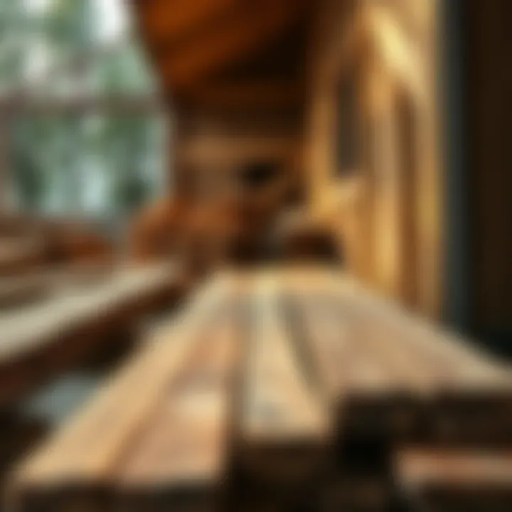 King Billy Pine timber planks arranged for construction use, illustrating its versatility and durability