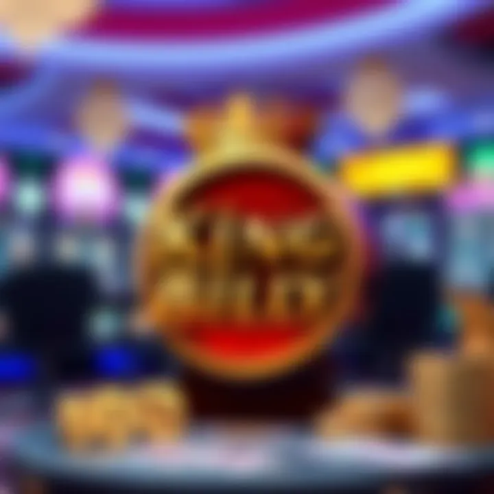 Illustration showing King Billy casino logo with promotional discount symbols