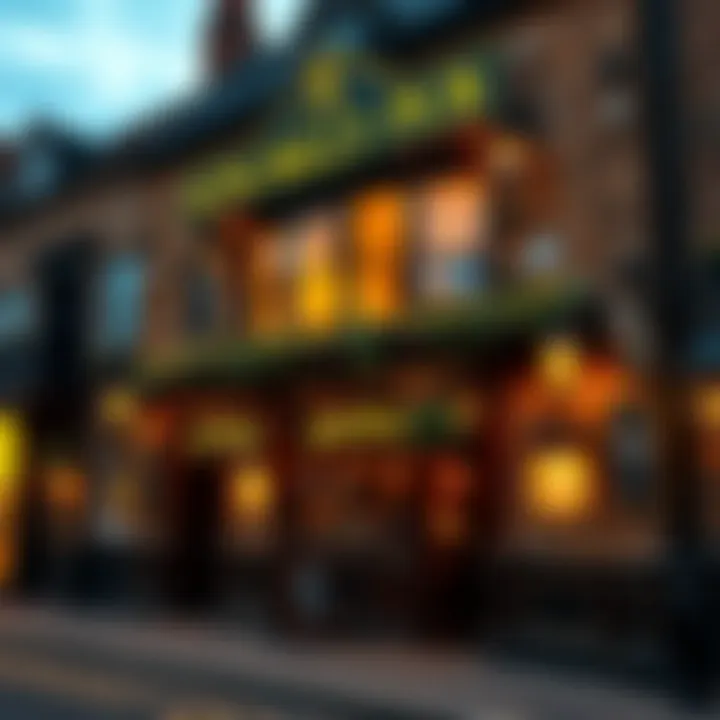 King Billy Pub Nottingham Exterior Exterior view of the King Billy Pub with traditional architecture and inviting entrance