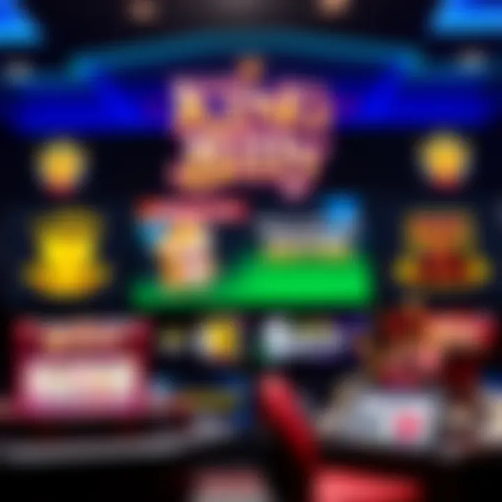Visual display of King Billy casino promotions including bonus offers and rewards