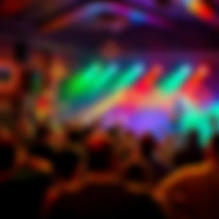 Live band performing on stage at King Billy Rock Bar with vibrant crowd enjoying the music