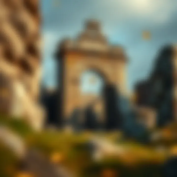 Close-up of an ancient Scottish monument commemorating King Billy's legacy