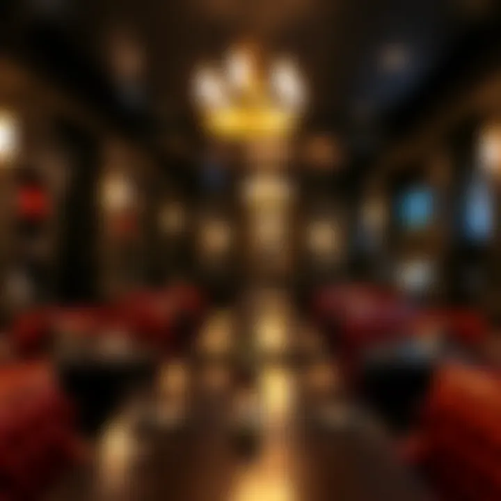 Interior view of King Billy Singapore showcasing its cozy seating and ambient lighting