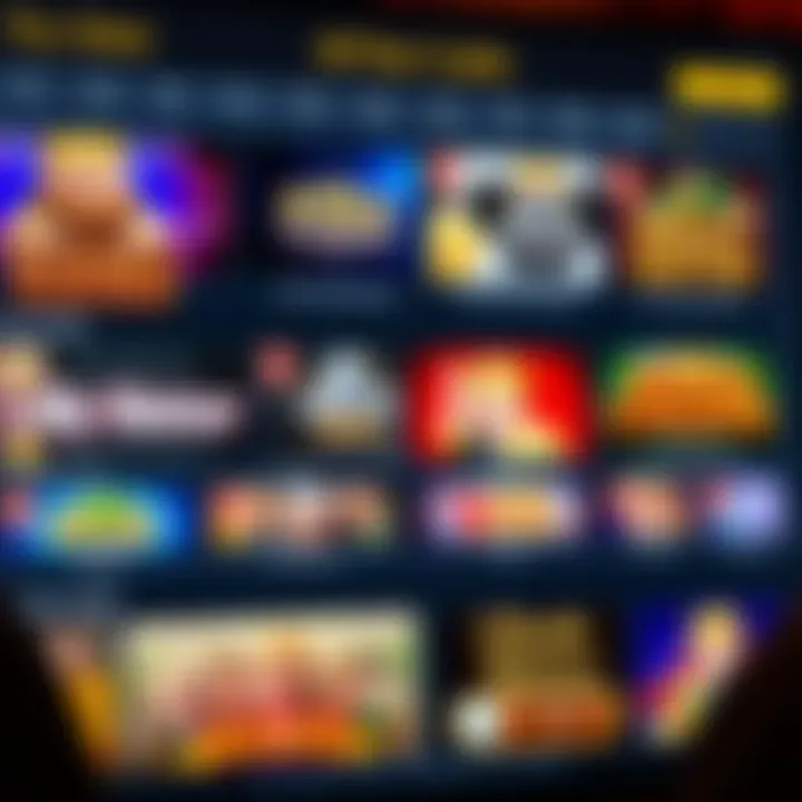King Billy Sister Casino homepage showcasing various game options and user interface
